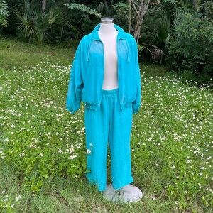 Vintage Silk Tracksuit